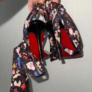 Limited edition Christian Louboutin Loubigirl Patent Pinup Heels